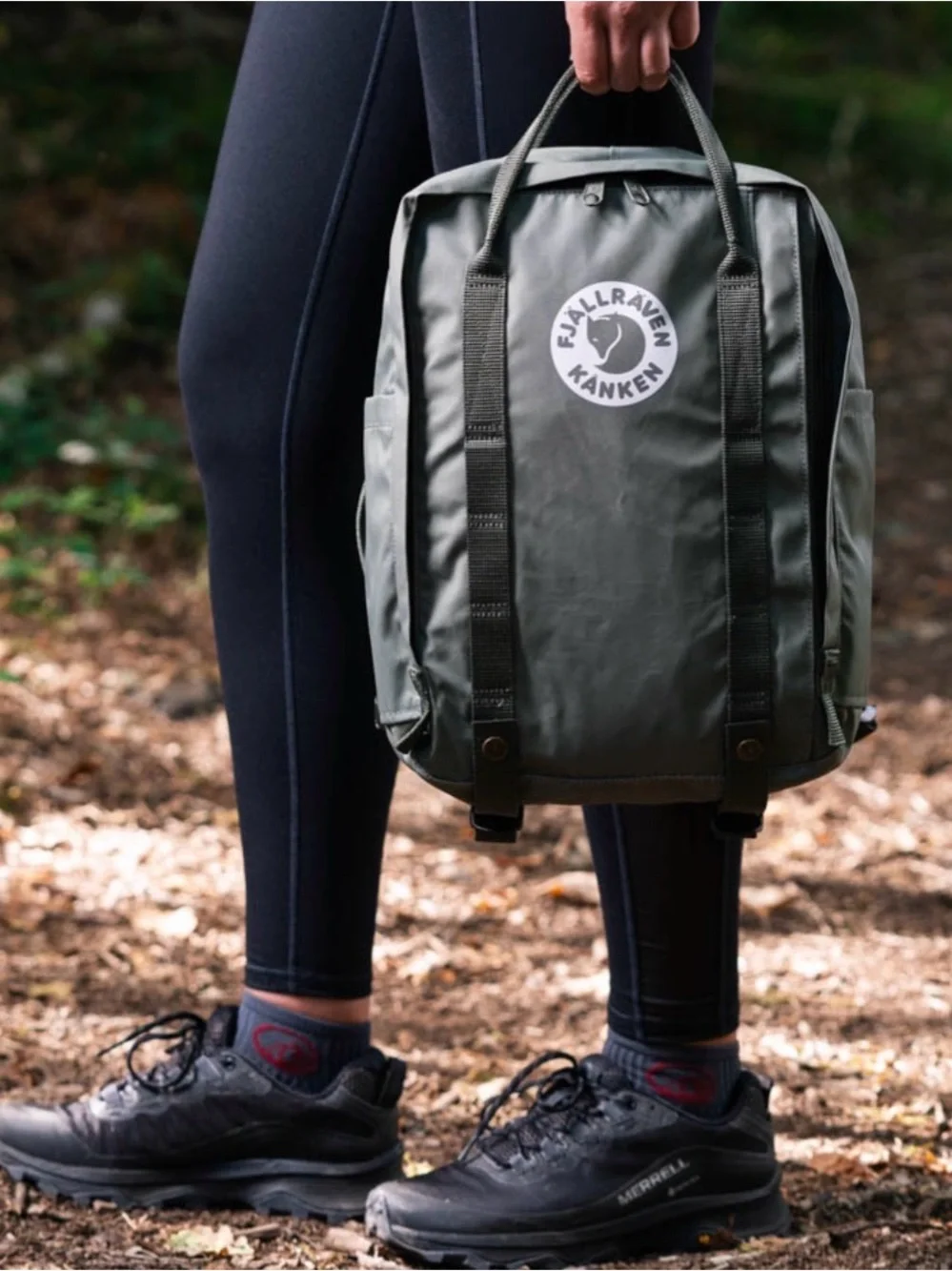 NWT Fjallraven Tree-Kanken recycled backpack gray